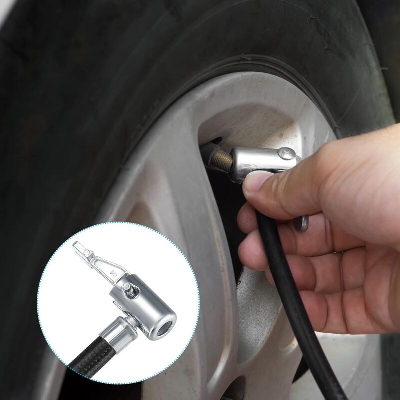 Yeepeo Lot De 2 Tuyaux De Gonflage De Pneus, 24 Cm, En