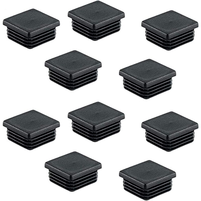 5 Bouchons De Fixation Plastique Noir 45mm Pour Tube – Lot De 5 Pièces – Neuf Uxcell