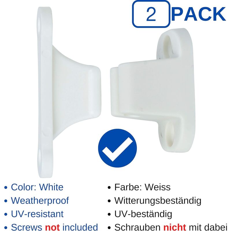 Loquet De Porte Chromé | 2 Serrures De Porte De Camping