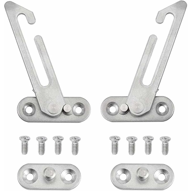 Lot 2 Serrures Combinaison 4 Chiffres Enfant – Sécurité Bébé Pour Réfrigérateur, Placard, Four