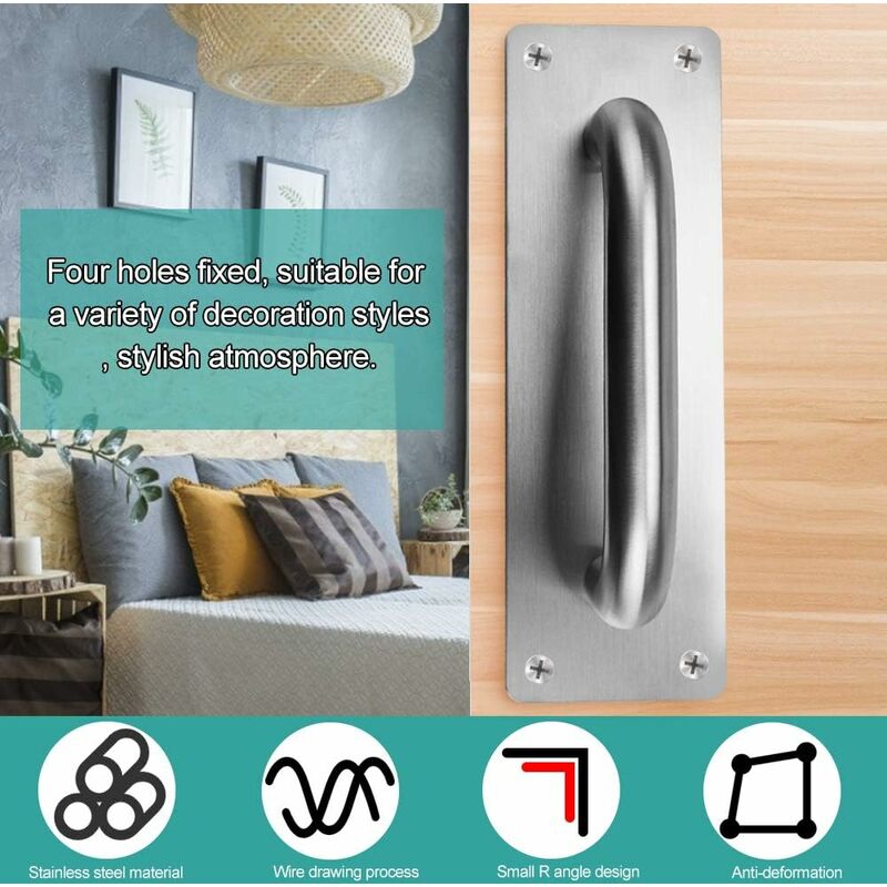 Poignée De Porte Coulissante, Poignet De Porte Extérieure Pour La Porte