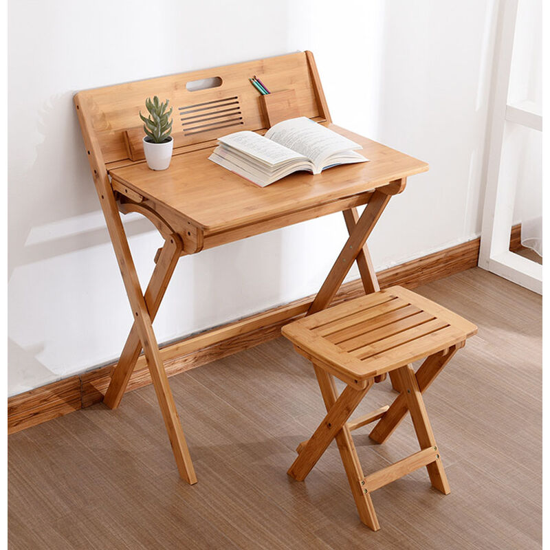 28x22x26cm Chaise De Tabouret En Bois Portable, Chaise