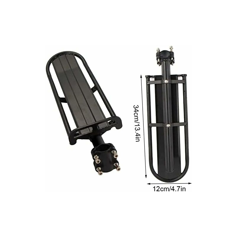 Vélo Cargo Rack Vélo Arrière Rack Porte-vélos en Alliage d'aluminium