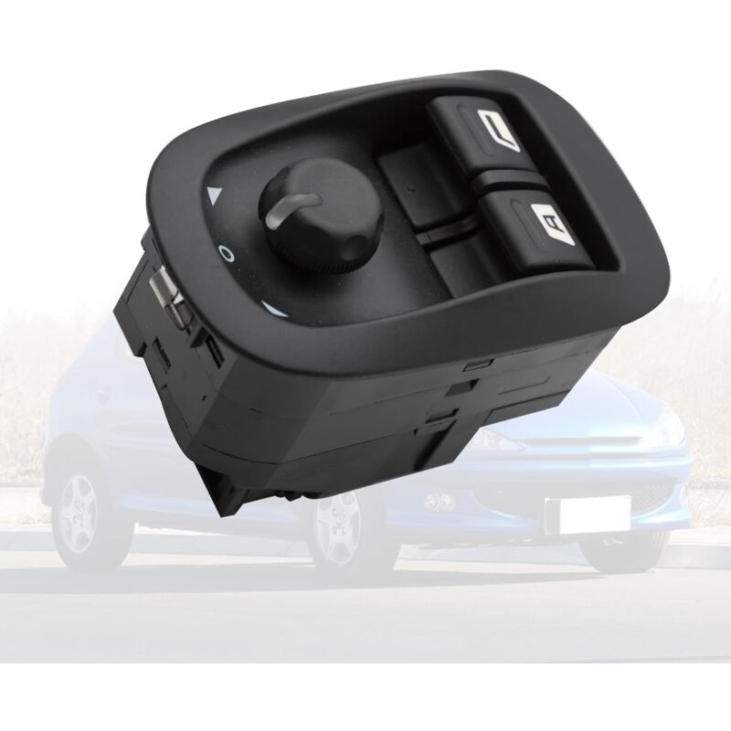 Interrupteur De Fenêtre Électrique Pour Peugeot 206 (1998-2016) - Référence 6554.WA / 6554.WH - Compatible 206 CC, SW, Saloon