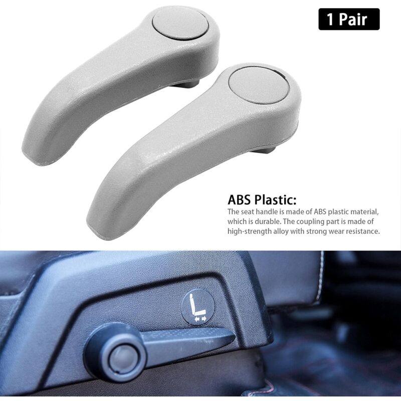 Intérieure Couvercle Accessoires Intérieurs Automatiques 1/2 Ensemble Voiture Levier Réglage Poignée Traction Remplacement Marque Pour R&enault Pour Clio MK2 Pour Twingo Poignée Intérieure Voiture ( C