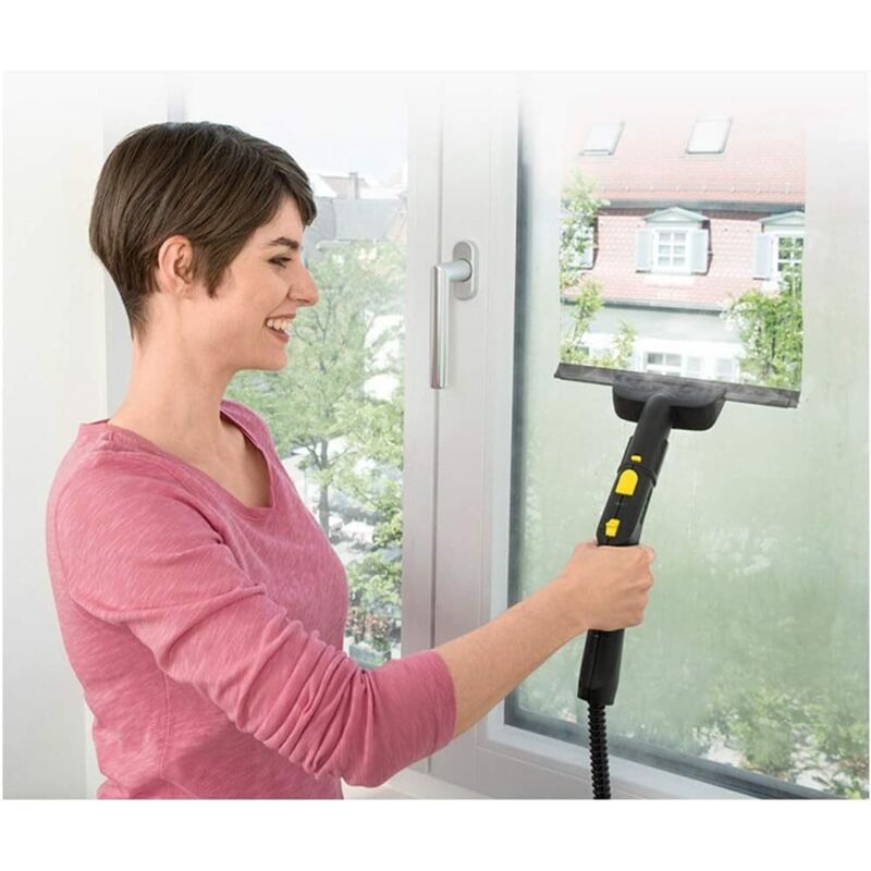 Buse Fenêtre Pour Nettoyeur Vapeur Kärcher - Compatible SC1 à SC7, CTK10, CTK20 - Nettoyage Vitres Et Miroirs Sans Traces
