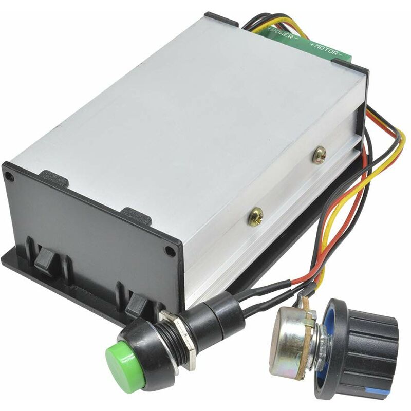 YUMIN 1.8V 3V 5V 6V 7.2V 12V 2A 30W ContrôLeur De De Moteur à Continu (PWM) 1803BK Commutateur De Pilote RéGlable