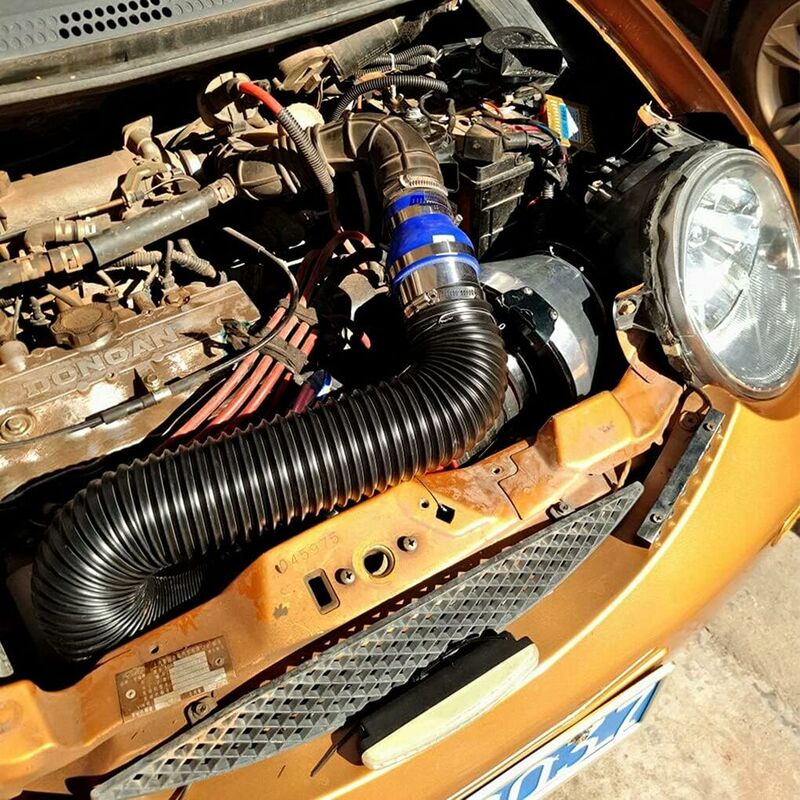 Tuyau D'expansion Flexible D'admission D'air Modifié Par Voiture Universelle Conduisant Tuyau En