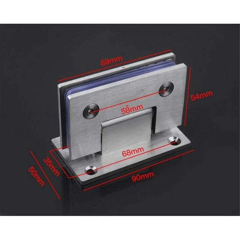 2 Pièces Charnière Charnière De Porte Battante Bisagrs Para Gabinetes