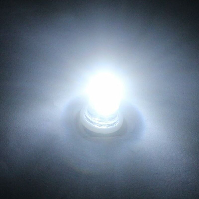 Lot De 10 Mini Ampoules LED E10 6V/0.08A Blanc Froid - Neuf - Marque Uxcell