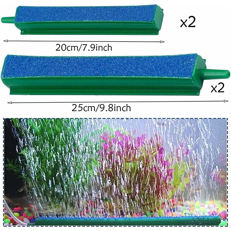 Pierre à Bulles Aquarium 12 Cm – Diffuseur D'air Ultra-fin, Génère Des Nano-bulles – Parfait Pour Bassins De 120 à 200 Cm - 3