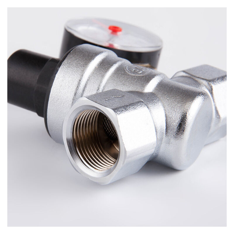 Clapet Anti Retour Réducteur De Pression D'eau Avec Manomètre Et Appareil De Mesure, Régulateur De Pression D'eau Avec Filtre à Tamis Autonettoyant, Valve Réducteur De Plomberie Raccord Clapet Anti Retour Réducteur De Pression D'eau Avec Manomètre Et Appareil De Mesure, Régulateur De Pression D'eau Avec Filtre à Tamis Autonettoyant, Valve Réducteur De Plomberie Raccord