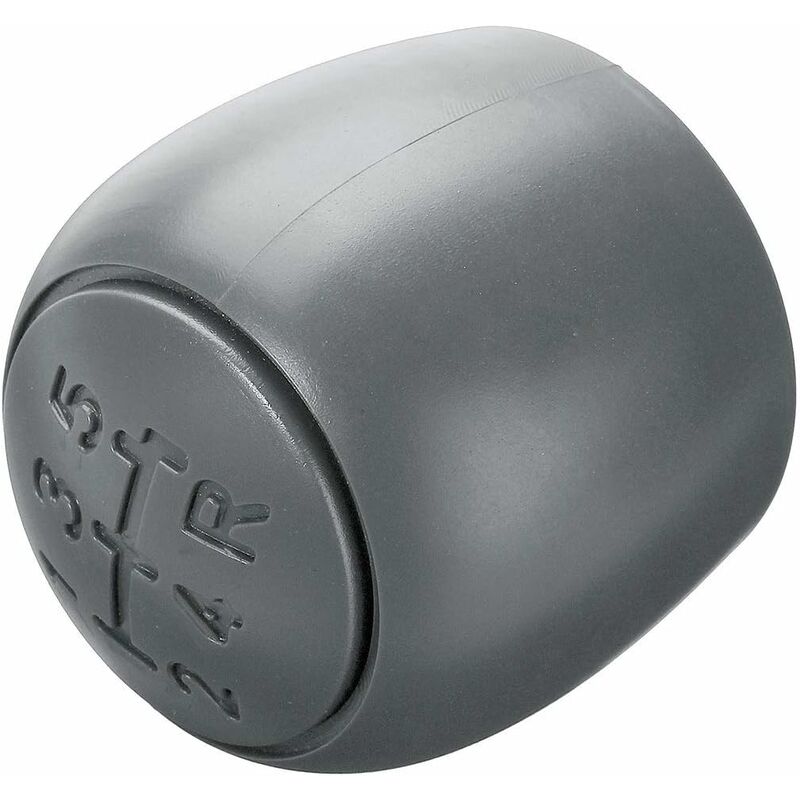 Kit Pommeau De Vitesse 5 Vitesses Pour Fiat Panda 169 Et Fiat 500/500C - Gris, Avec Ressort, Casque Et Virole - 8
