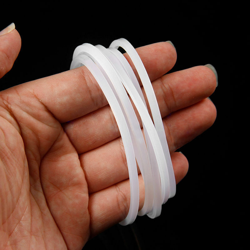 Lot De 10 Joints D'étanchéité Pour Magic Bullet MB-1001 - En Caoutchouc Transparent - Diamètre 80x75,5 Mm