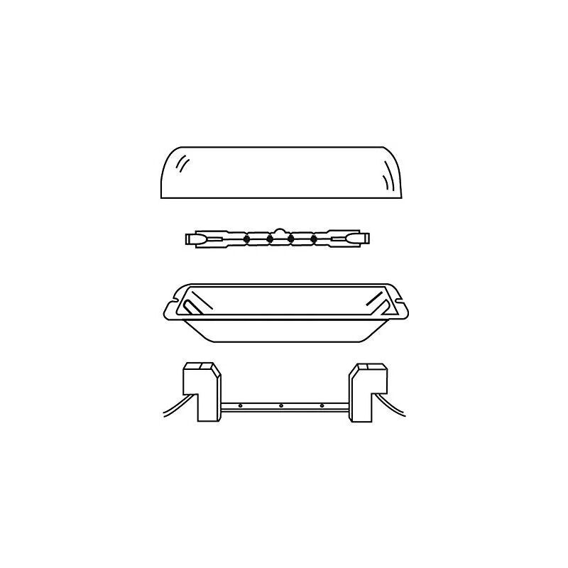 Ogquaton R7S Ampoule Douille Support De Lampe Connecteur