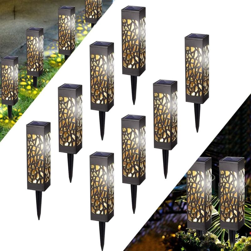 Lampe Solaire Extérieur Avec Détecteur De Mouvement - 4 Modes, étanche, Recharge USB