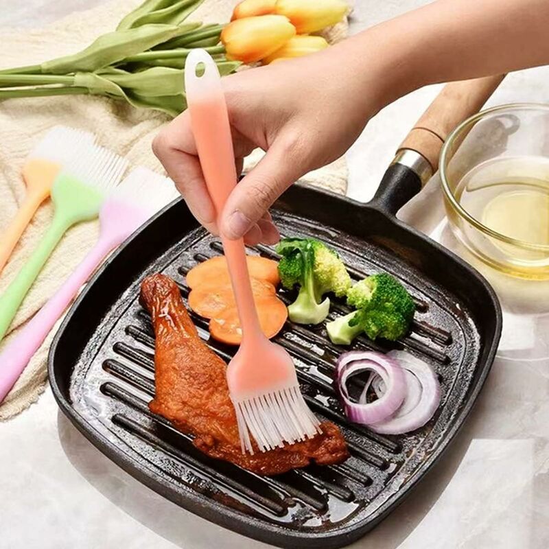 2 En 1 Vaporisateur Et Distributeur D'Huile, 470ml Spray Huile Cuisine Avec Brosse à Pâtisserie En Silicone & Brosse De Nettoyage, Pulvérisateur Huile D 'Olive En Verre Pour Cuisine, Salade, Barbecue