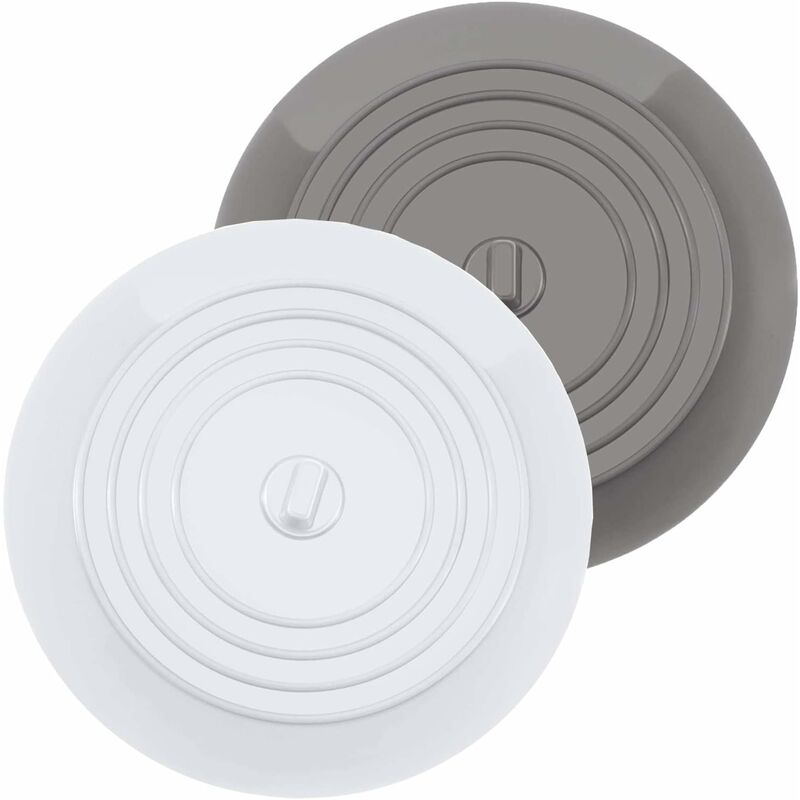 Bouchon Evier Cache Trou Évier Débordement Couverture Chrome Évier Débordement Couverture Bain