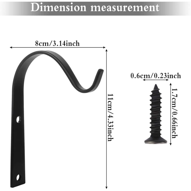 MroMax Lot De 30 Crochets Autotaraudeurs En Fer à Visser - 2,5 Cm De