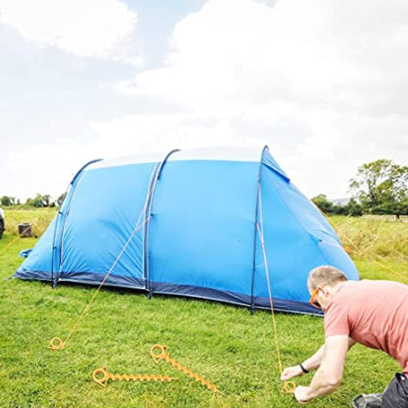 5 Pièces Piquets De Tente Piquets De Tente Bâche Auvent Abri Auvent