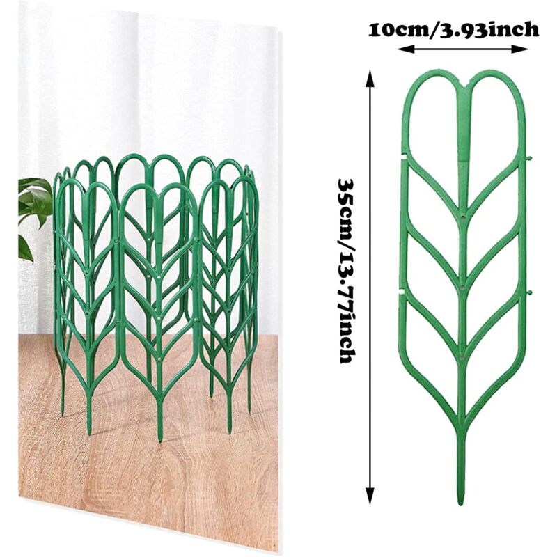 AMANMAN Lot de 5 Treillis de Jardin pour Plantes Mini Support Superposé AMANMAN Lot de 5 Treillis de Jardin pour Plantes Mini Support Superposé