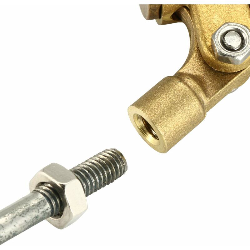 Valve Flottante Laiton 1/2 - Remplissage Automatique Pour Abreuvoir, WC, Aquarium - Bras Réglable, étanche - Pour Bétail, Volaille