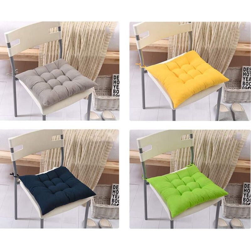 Coussin Siège Coussins Chaise Salle à Manger Confortables et Ronds, Chaise  Coussin Luxe Maison Jardin en Plein Air pour le Restaurant Jardin Coussin