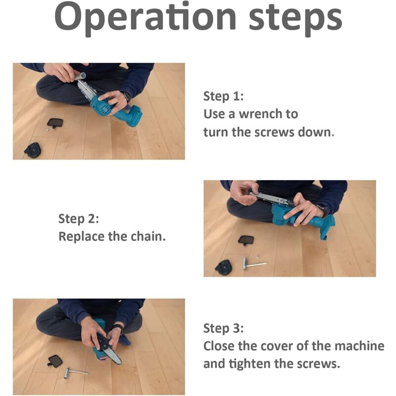 Lot De 3 Limes Rondes Pour Affûter Les Chaînes De Tronçonneuse - Compatible Makita, Husqvarna, Stihl, Oregon Et Plus (pas 0.325" Et 3/8")