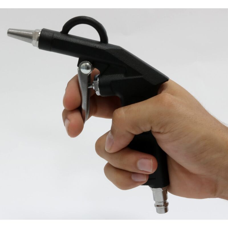 Poignée Pistolet (Pistolet Souffleur) Avec Entrée NPT Femelle 1/4'' Et Buse 100mm - Réf. D-KF-06 (Dynamic Power) - Neuf