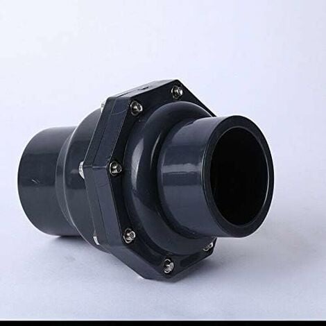 Soupape vidange clapet anti refoulement clapet anti retour eau pvc diamètre intérieur 40mm，DN32 (Diamètre Intérieur 40mm)
