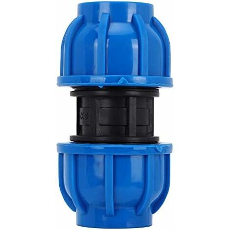 4Pcs PE Connecteur Droit En Plastique 32mm à 32mm Adaptateur De Tuyau D'eau Raccord Droit Raccord De Tuyau D'Eau Tube Raccords (1/5)