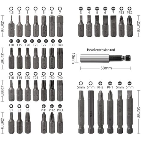 Tournevis électrique sans fil, outil de réparation de perceuse électrique rechargeable au lithium-ion 4V
