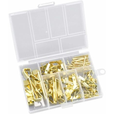 10 Crochets Acier N° 3 Pour Tableaux Et Cadres - LE CROCHET FRANCAIS - Mr.Bricolage