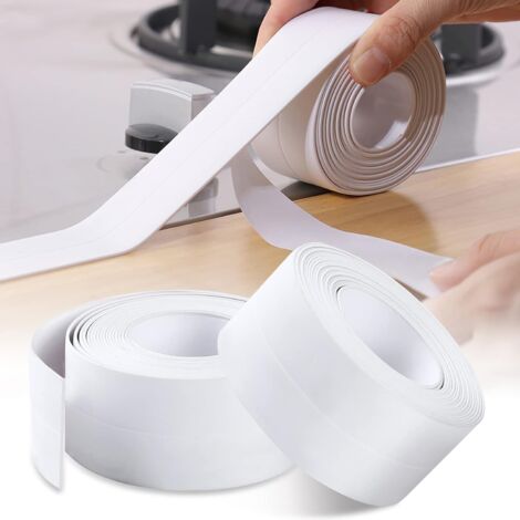 Ruban Adhésif Double Ligne Blanc 12mm Pour Voiture - Vinyle, 9.8m, Autocollant Uxcell