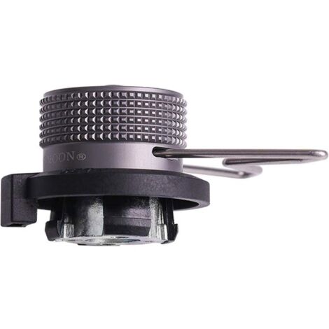 Adaptateur Campingmoon Z11 – Convertisseur Pour Bidon Butane Vers Valve Lindal, Filetage Auto-bloquant, Alliage Aluminium