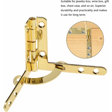 CCYKXA Lot De 2 Loquets à Bascule De Style Rétro, Loquets à Bec De Canard En Métal Antique Avec Vis De Montage Pour Boite A Bijoux Armoire Boite En