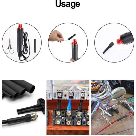 Regain Giono Gaine Thermorétractable Transparente 10mm - Longueur 1m - Ratio 2:1 - Neuf Tube Thermo 1m Ratio 2/1 - Foto 11