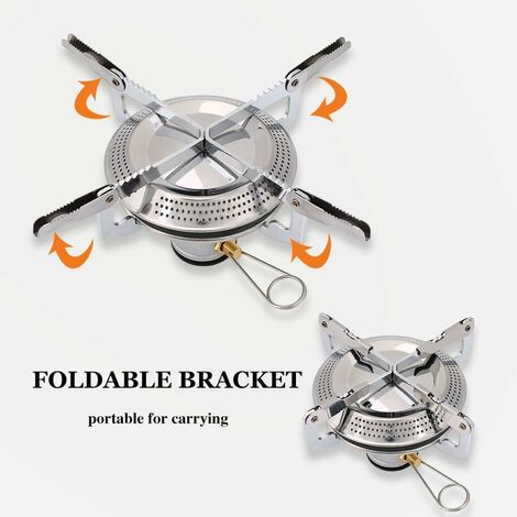 Réchaud de camping 3000T ultra léger 25 g en alliage de Réchaud de camping 3000T ultra léger 25 g en alliage de