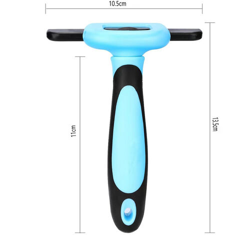 Outil de Brossage Professionnel et Peigne de Toilettage D-Shedz pour Toutes Races de Chiens, Chats avec Poils Courts ou Longs, Moyen et Grand