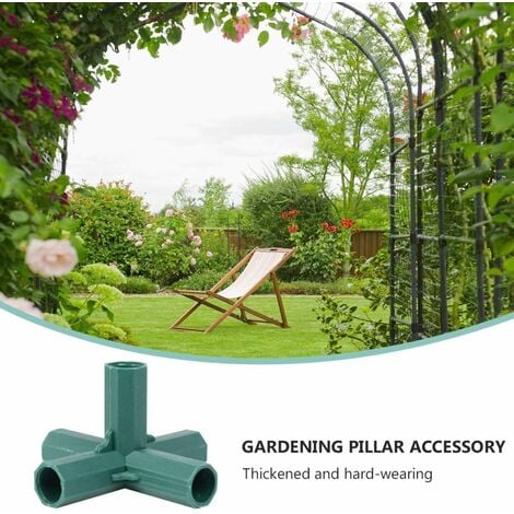 Lot De 20 Raccords De 11 Mm 4 Types De Supports Stables Robustes Pour Cadre De Serre, Connecteur De Construction Adapté Pour Treillis De Raisin, Crème Solaire, Abri De Jardin, Jardin