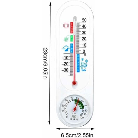 Thermomètre Hygromètre Mural Pour Bureau - Outil De Mesure De La