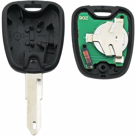 Heart Horse Peugeot Coque De Clé Télécommande 4 Boutons 433Mhz PCF7961 Puce Clé Complète Avec Electronique Ask Signal Pour Peugeot 807 1007 Citroen C8 CE0523 Boitier Clef à Distance De Voiture