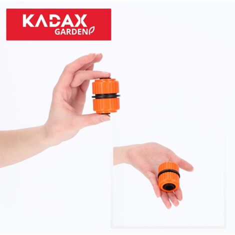 Lot De 5 Raccords Réparation Tuyau Arrosage 19mm (3/4") - Plastique ABS, 55mm De Long - AERZETIX