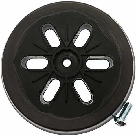 Plateau de ponçage de 150 mm - Pour ponceuse excentrique Bosch GEX 150 AC, PEX 15 AE, GEX 150 Turbo - 150 mm avec vis Poweka