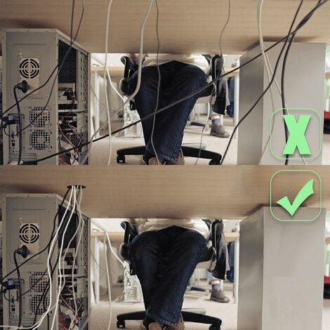 Lot De 2 œillets De Câble De Bureau 80 Mm, Trou De Câble En Métal, Cache-trou Rond Pour Organiser Les Câbles De Bureau (Bronze