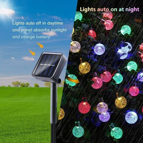 Fille solar cell decoration Edison - Cellule solaire éclairage LED
