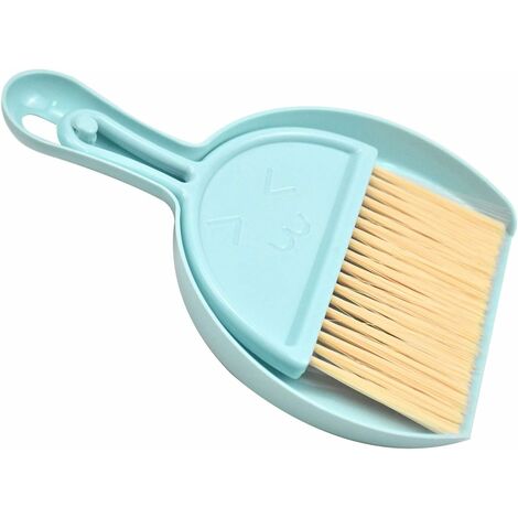 Sollbry Ensemble De Mini Balai Et Pelle à Poussière Portable Pour La Maison Fouet Balai Pelle A Poussiere Et Brosse Pour Table Bureau Tableau A Cles Bureau Nettoyage Quotidien Necessaire 84671445