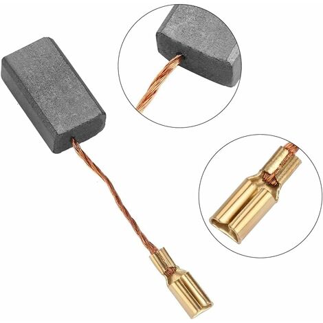 Lot De 10 Balais De Charbon 13x6x4mm QUARKZMAN - Pour Outils Électriques Et Moteurs