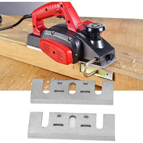 2 lames carbure de tungstène 30mm pour rabot guillaume , bois moyen