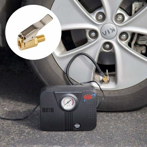 Adaptateur Double Tête Pour Pompe à Air - Pour Vélos - 6 Pièces - Neuf En Plastique Noir